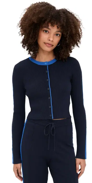 State & Lake Kaia Cardigan Navy/Cobalt | Thumbnail 1 State & Lake Kaia Cardigan Navy/Cobalt | Thumbnail 1