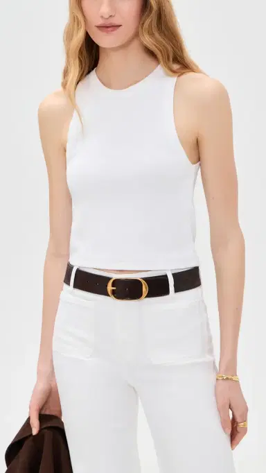 Nili Lotan Nili Combo Belt Espresso w/ Antique Brass | Thumbnail 3