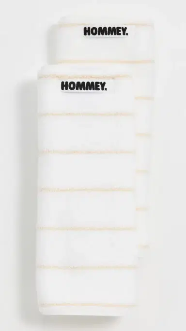 Hommey Face Washer 2 Pack Biscuit One Size | Thumbnail 2