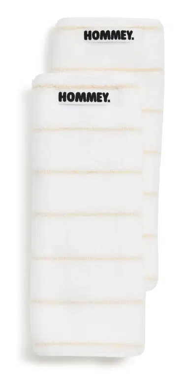 Hommey Face Washer 2 Pack Biscuit One Size | Thumbnail 1