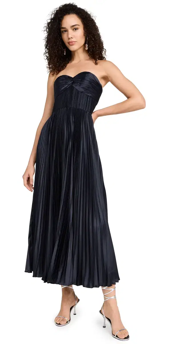 AMUR Belle Dress Navy