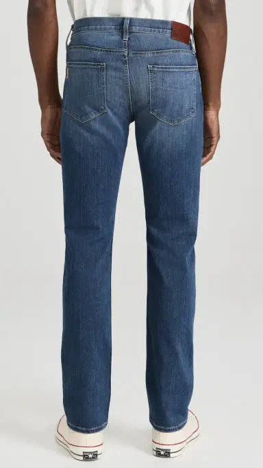 PAIGE Normandie Transcend Straight Jeans 34 Birch 31 | Thumbnail 3