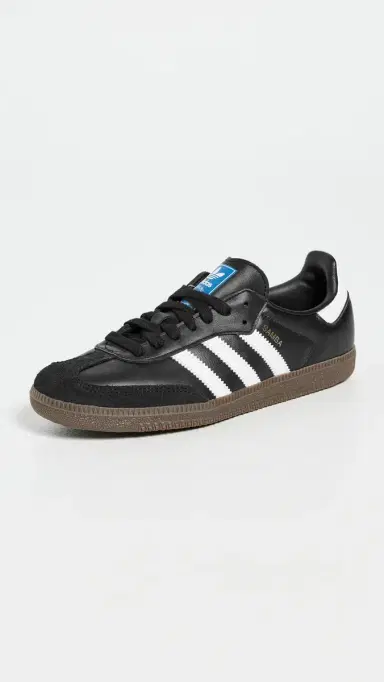 Adidas Samba OG W Sneakers Core Black/Cloud White/Gum 8 | Thumbnail 2
