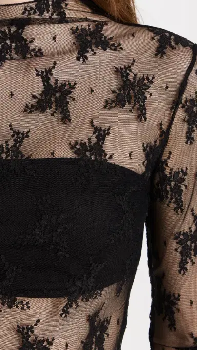 Free People Lady Lux Layering Top Black | Thumbnail 6 Free People Lady Lux Layering Top Black | Thumbnail 6