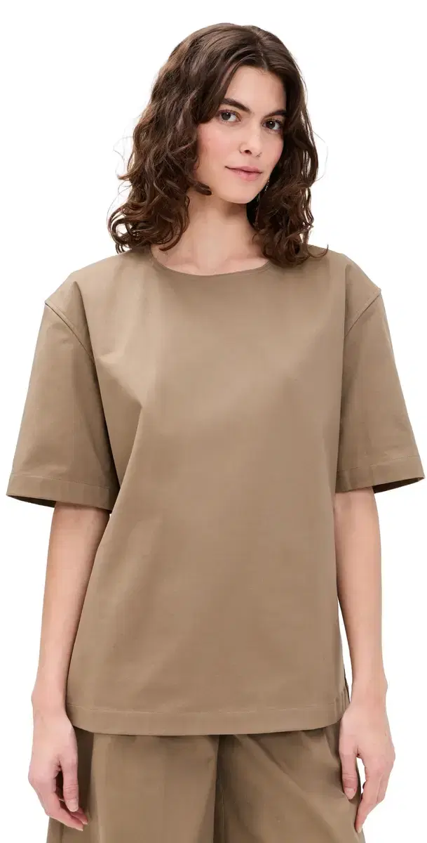 The Latest Dean Gabardina Top Cognac
