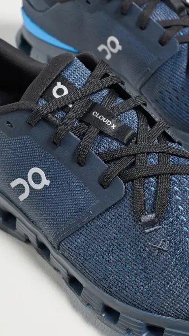 On Cloud X 4 Sneakers Navy/Gourami | Thumbnail 5