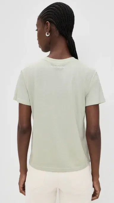 Favorite Daughter The Mom of The Year Tee Light Sage/Pale Pink S | Thumbnail 3