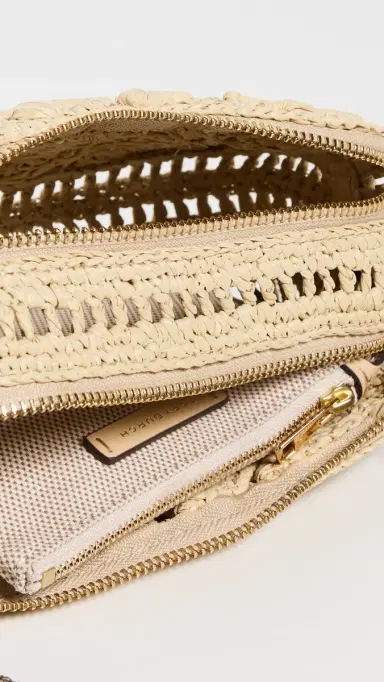 Tory Burch Miller T Monogram Raffia Mini Crossbody Bag Natural One Size | Thumbnail 6 Tory Burch Miller T Monogram Raffia Mini Crossbody Bag Natural One Size | Thumbnail 6
