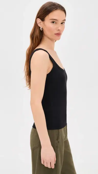 Splendid Josie Tank Top Black M | Thumbnail 4