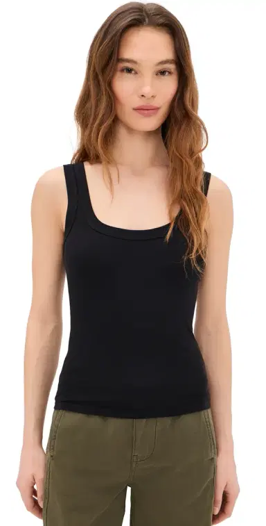 Splendid Josie Tank Top Black M | Thumbnail 1