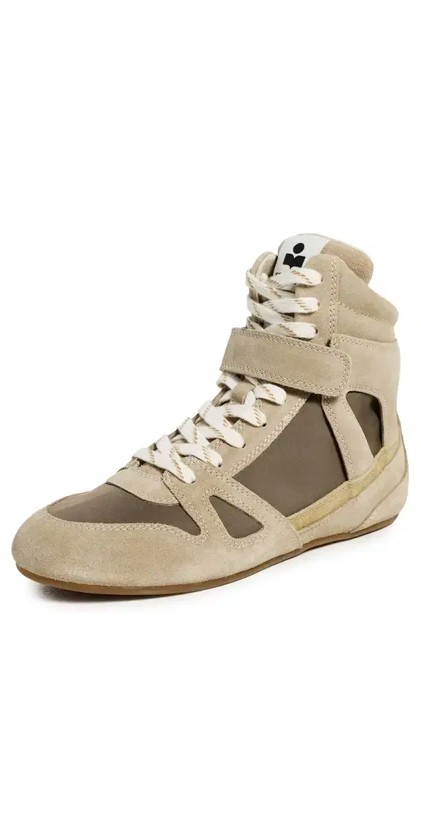 Isabel Marant Senny High Sneakers Khaki