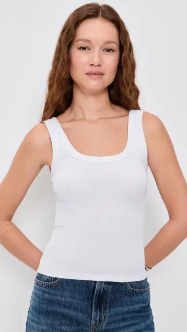 Splendid Josie Tank Top White L | Thumbnail 2 Splendid Josie Tank Top White L | Thumbnail 2