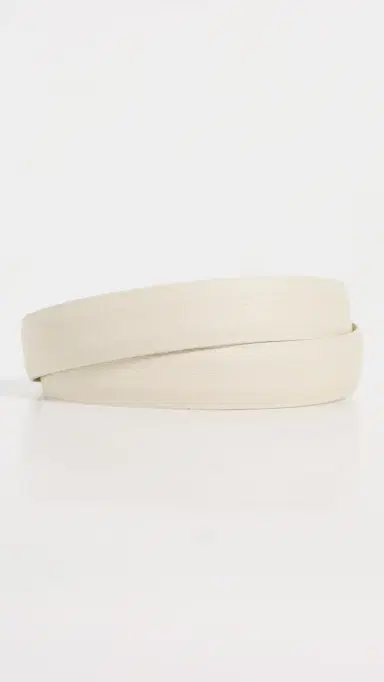 Anderson's Narrow Soft Grained Calf Leather Belt Ivory F3 70 | Thumbnail 4 Anderson's Narrow Soft Grained Calf Leather Belt Ivory F3 70 | Thumbnail 4