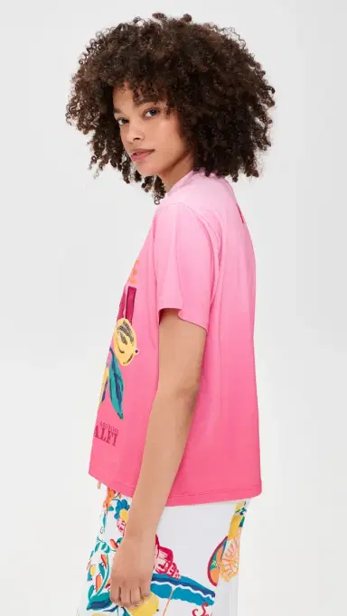 Goldbergh Loredana Short Sleeve Top Italian Rose | Thumbnail 4