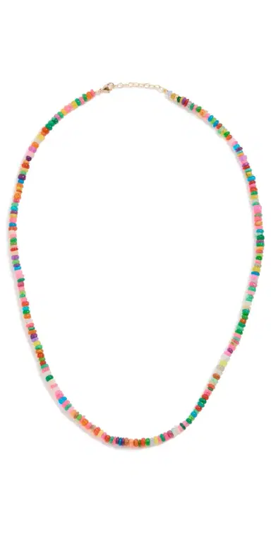 JIA JIA Rainbow Smooth Large Opal Necklace | Thumbnail 1