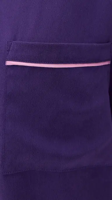 Lunya Washable Silk Piped Tee Shorts et Flying Fig/Lilac Haze | Thumbnail 6 Lunya Washable Silk Piped Tee Shorts et Flying Fig/Lilac Haze | Thumbnail 6