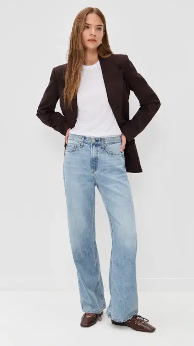 rag & bone Featherweight Logan Jeans Audrey 32 | Thumbnail 5