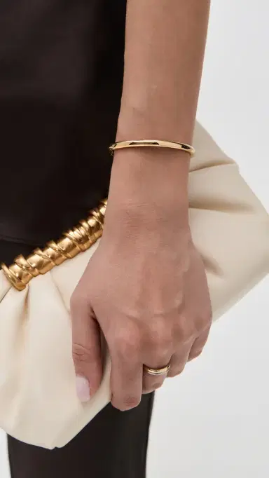 JENNY BIRD Remi Bangle Gold One Size | Thumbnail 3