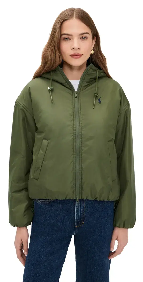 Polo Ralph Lauren Recycled Polyester Puffer Jacket New Olive