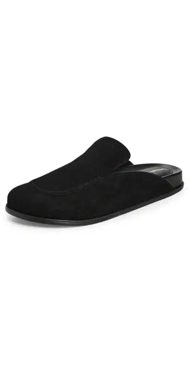 Larroudé Larroude x Parke Clogs Heavy Suede Black 5 | Thumbnail 1