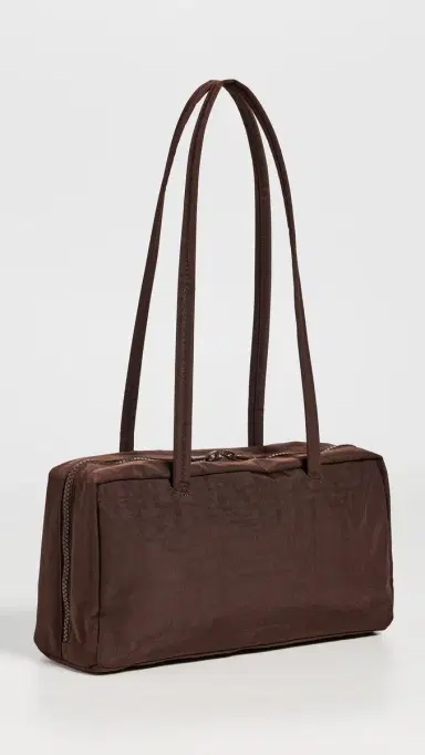 BAGGU Nylon Bowler Bag Coffee | Thumbnail 4 BAGGU Nylon Bowler Bag Coffee | Thumbnail 4