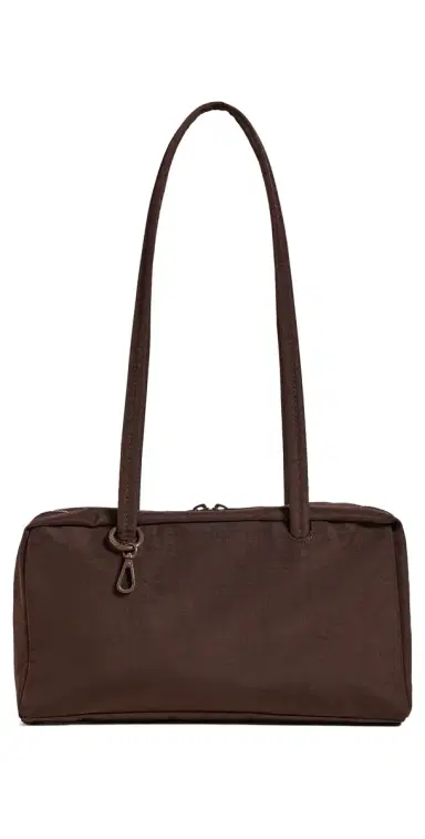 BAGGU Nylon Bowler Bag Coffee | Thumbnail 1 BAGGU Nylon Bowler Bag Coffee | Thumbnail 1