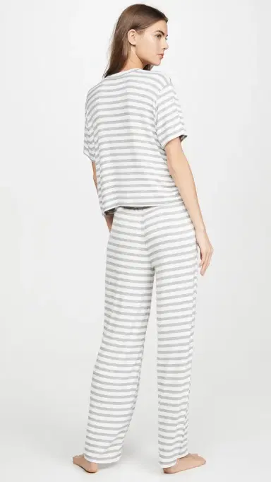 HONEYDEW All American Pajama Set Stripe | Thumbnail 3
