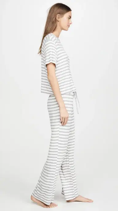 HONEYDEW All American Pajama Set Stripe | Thumbnail 4
