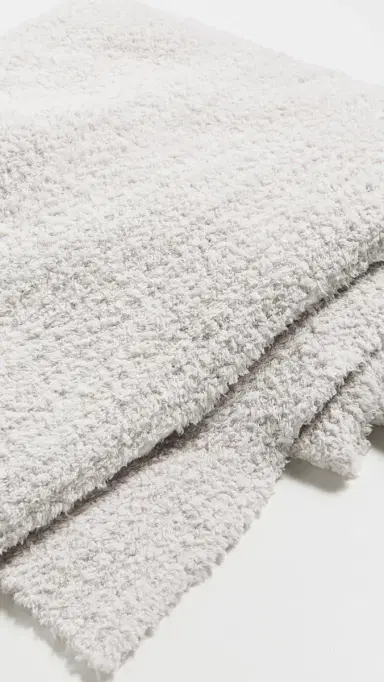 Barefoot Dreams CozyChic Ribbed Throw Almond One Size | Thumbnail 4
