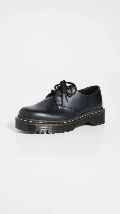 Dr. Martens 1461 Bex 3 Eye Unisex Shoes Black | Thumbnail 2