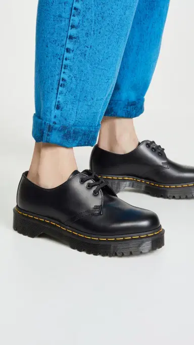 Dr. Martens 1461 Bex 3 Eye Unisex Shoes Black | Thumbnail 3