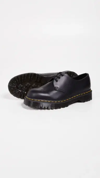 Dr. Martens 1461 Bex 3 Eye Unisex Shoes Black | Thumbnail 4