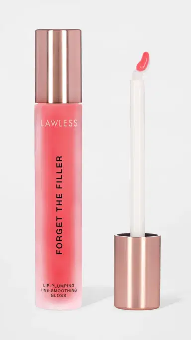 LAWLESS Forget The Filler Lip Plumper Line Gloss - Queen Size Cherry Vanilla 0.19 oz. / 5.6 mL | Thumbnail 2
