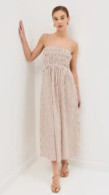Pistola Bianca Dress Tiramisu Stripe L | Thumbnail 2