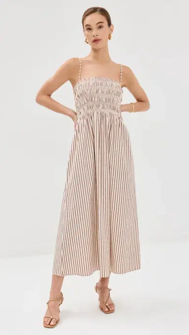 Pistola Bianca Dress Tiramisu Stripe L | Thumbnail 6