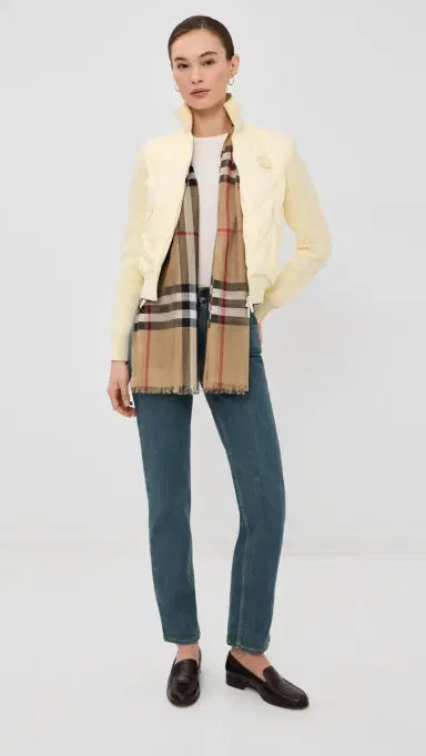 Burberry Kelsley Jacket Ceramic White | Thumbnail 6
