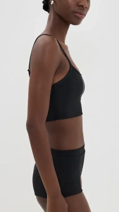 Beach Riot Elara wim Top Black | Thumbnail 4