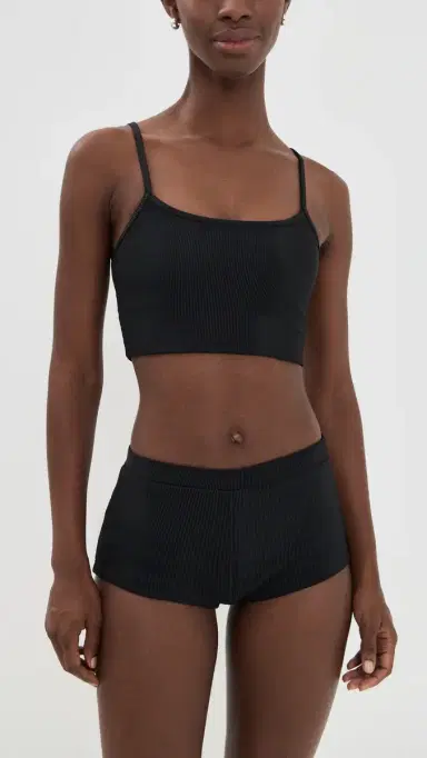 Beach Riot Elara wim Top Black | Thumbnail 5