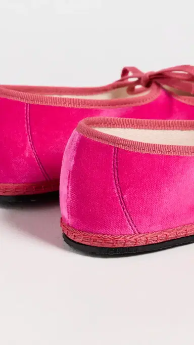 ViBi VENEZiA Brigitte Velvet Mary Janes Flats Burano | Thumbnail 4