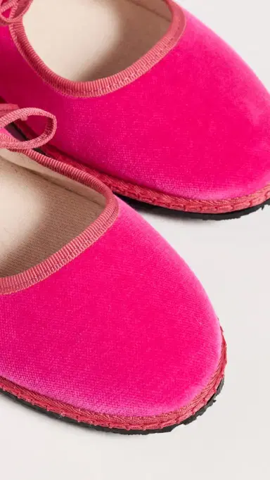ViBi VENEZiA Brigitte Velvet Mary Janes Flats Burano | Thumbnail 6