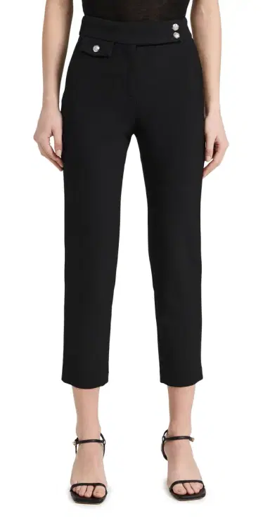 Veronica Beard Renzo Pants Black | Thumbnail 1