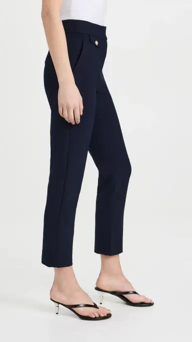 Veronica Beard Renzo Pants Navy 0 | Thumbnail 4