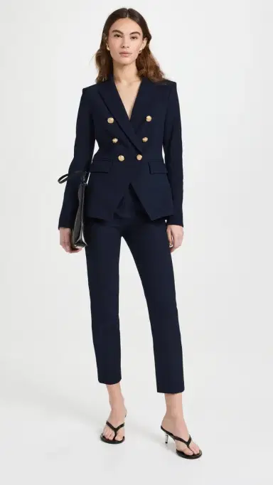 Veronica Beard Renzo Pants Navy 0 | Thumbnail 5