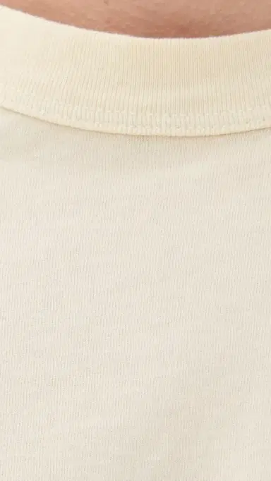 Citizens of Humanity Everdayday Cotton Tee Ecru L | Thumbnail 6 Citizens of Humanity Everdayday Cotton Tee Ecru L | Thumbnail 6