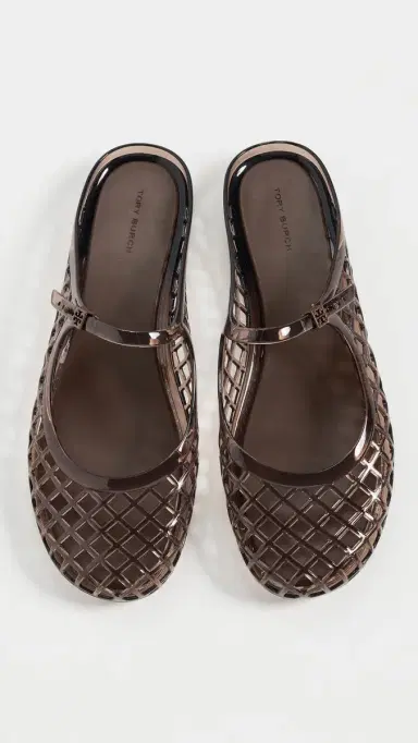 Tory Burch Mellow Mary Jane Jelly Flats Cocoa 8 | Thumbnail 5 Tory Burch Mellow Mary Jane Jelly Flats Cocoa 8 | Thumbnail 5