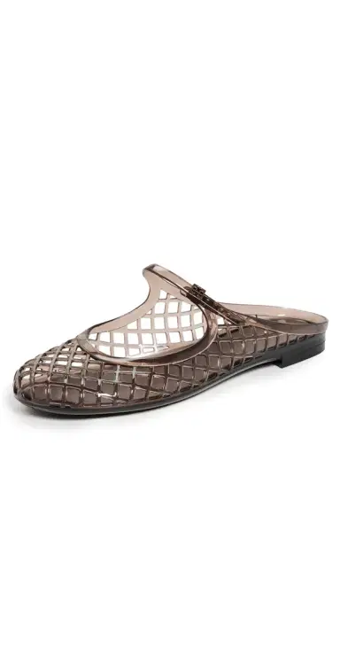 Tory Burch Mellow Mary Jane Jelly Flats Cocoa 8 | Thumbnail 1 Tory Burch Mellow Mary Jane Jelly Flats Cocoa 8 | Thumbnail 1