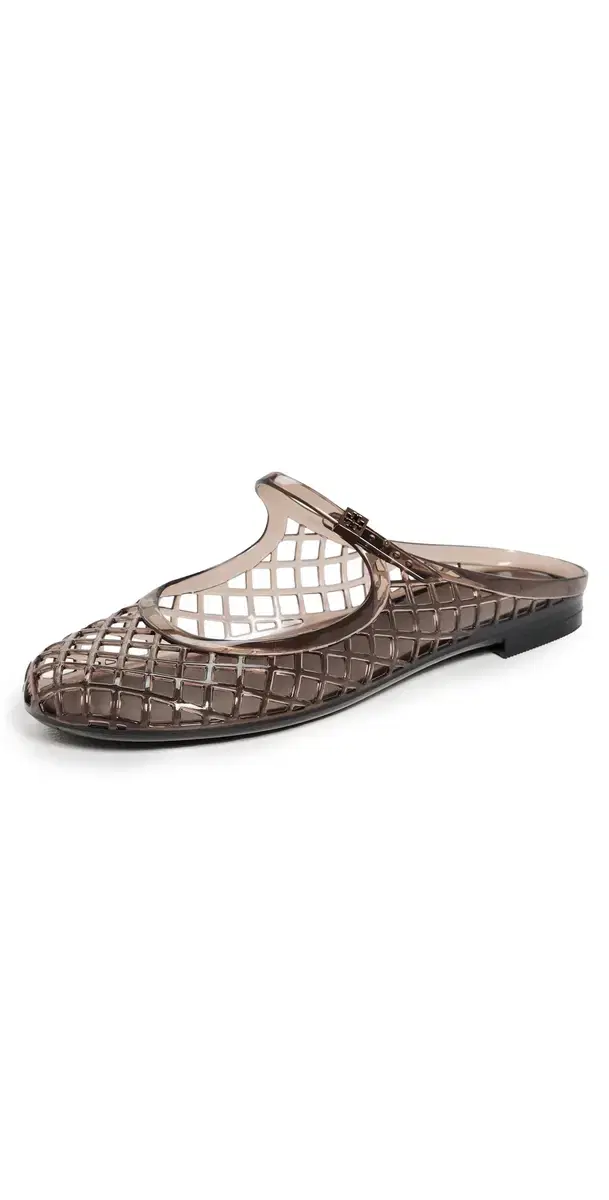 Tory Burch Mellow Mary Jane Jelly Flats Cocoa