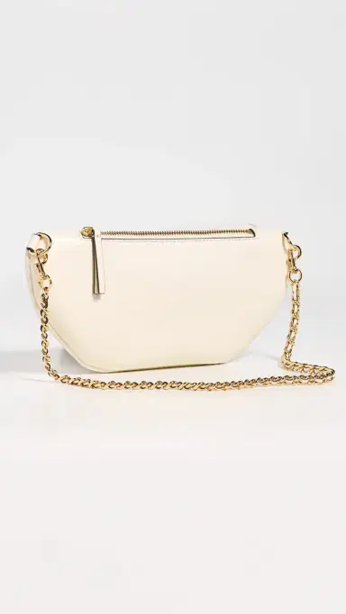 Tory Burch Fleming Convertible Belt Bag Light Cream One Size | Thumbnail 4 Tory Burch Fleming Convertible Belt Bag Light Cream One Size | Thumbnail 4