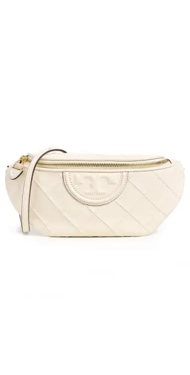 Tory Burch Fleming Convertible Belt Bag Light Cream One Size | Thumbnail 1 Tory Burch Fleming Convertible Belt Bag Light Cream One Size | Thumbnail 1