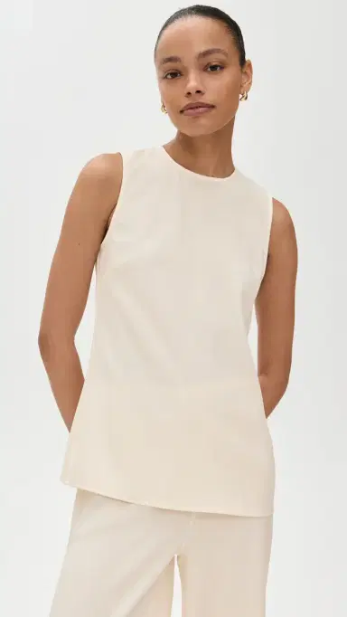 Staud Bronte Tunic Ivory S | Thumbnail 2
